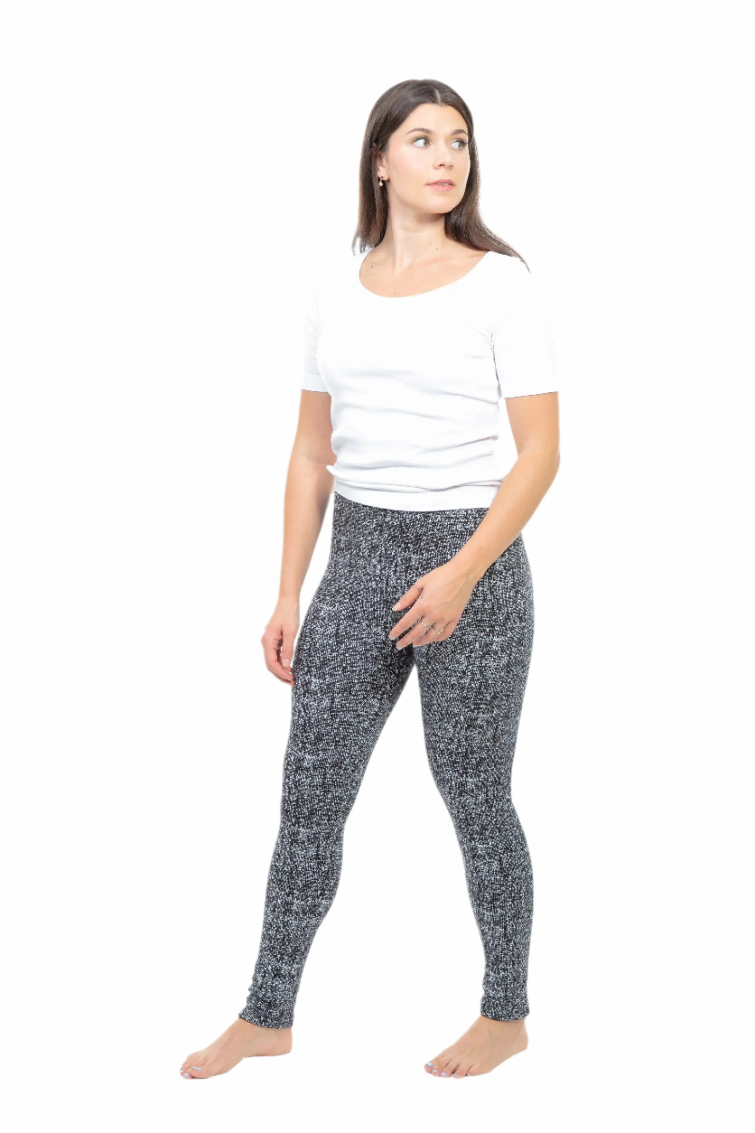 B&W - Cozy Lined Leggings - Image 4