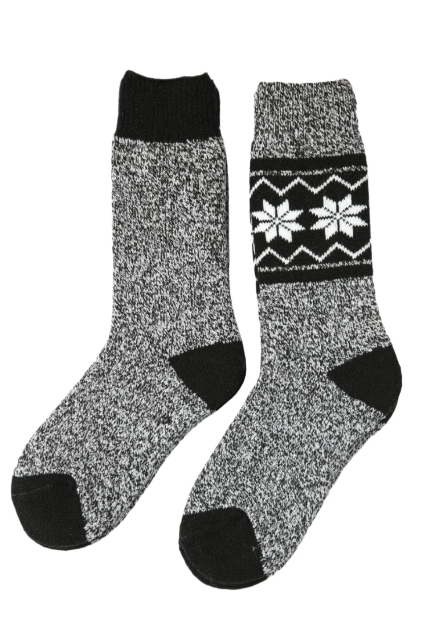 Black & Grey Marbled - Thermal Socks - Image 12