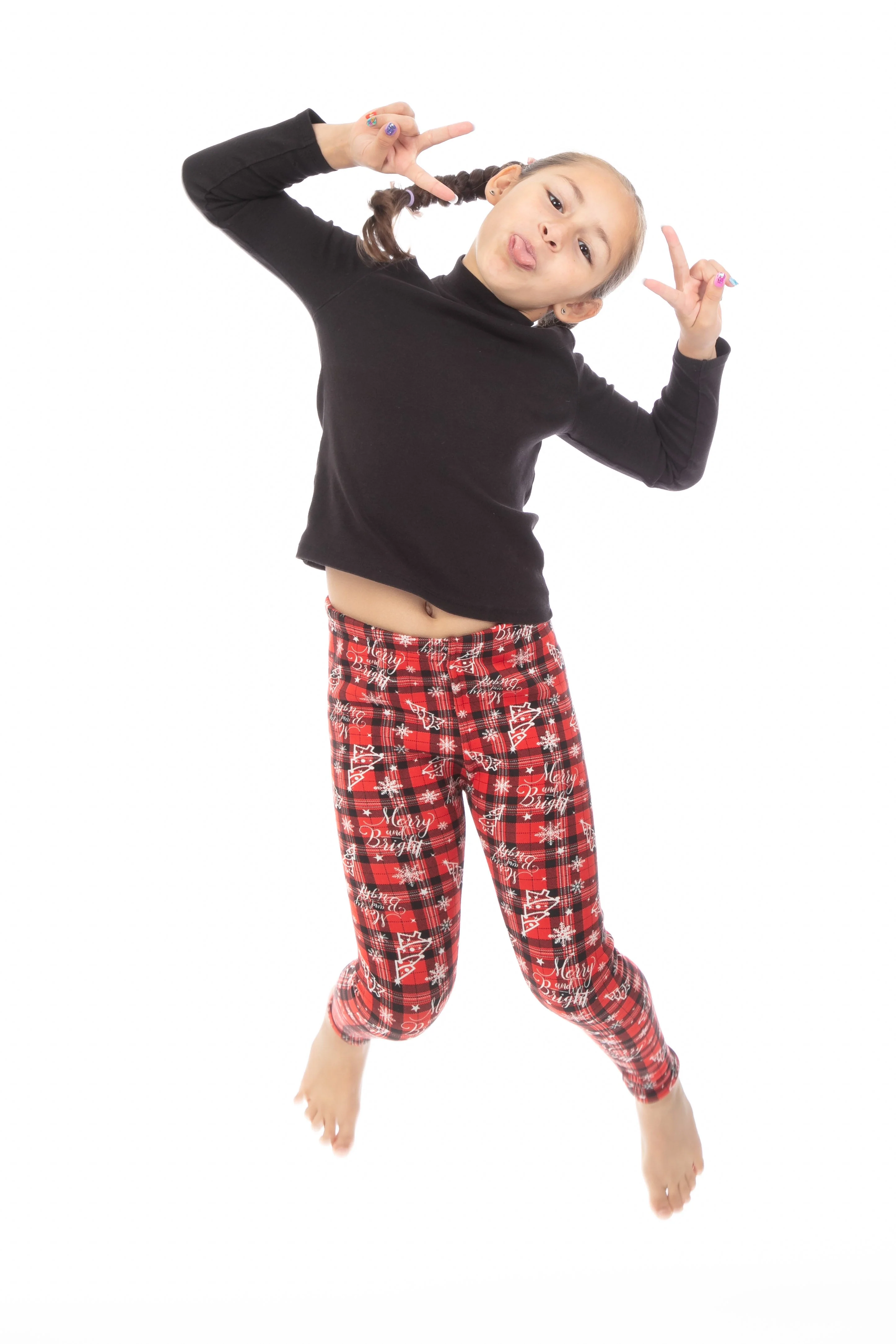 Christmas Plaid Kid's - Cozy Lined - Image 5