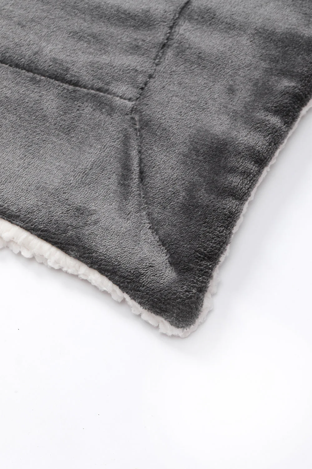 Dark Grey - Sherpa Blanket - Image 7