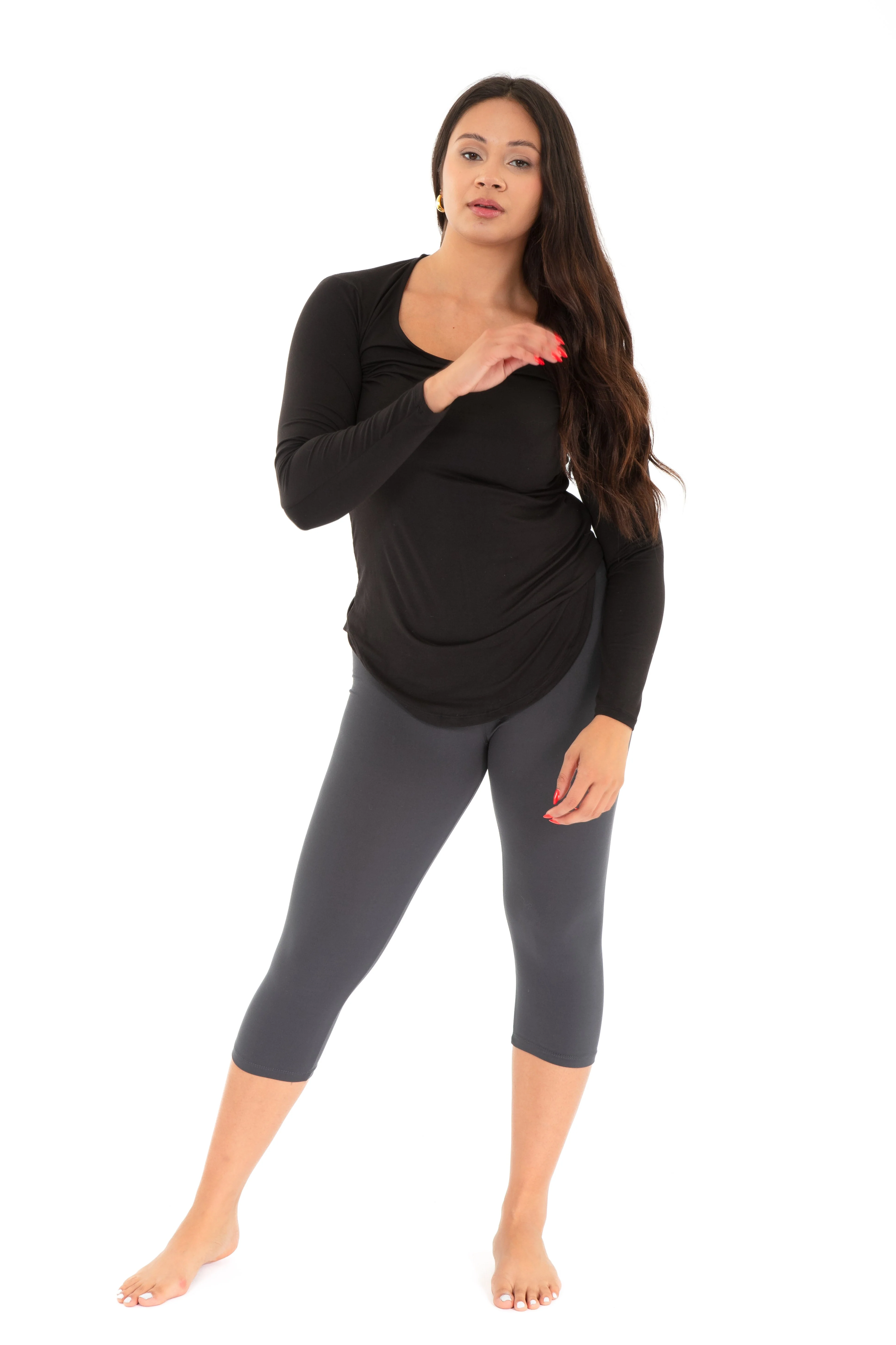 Grey - Capris - Image 4