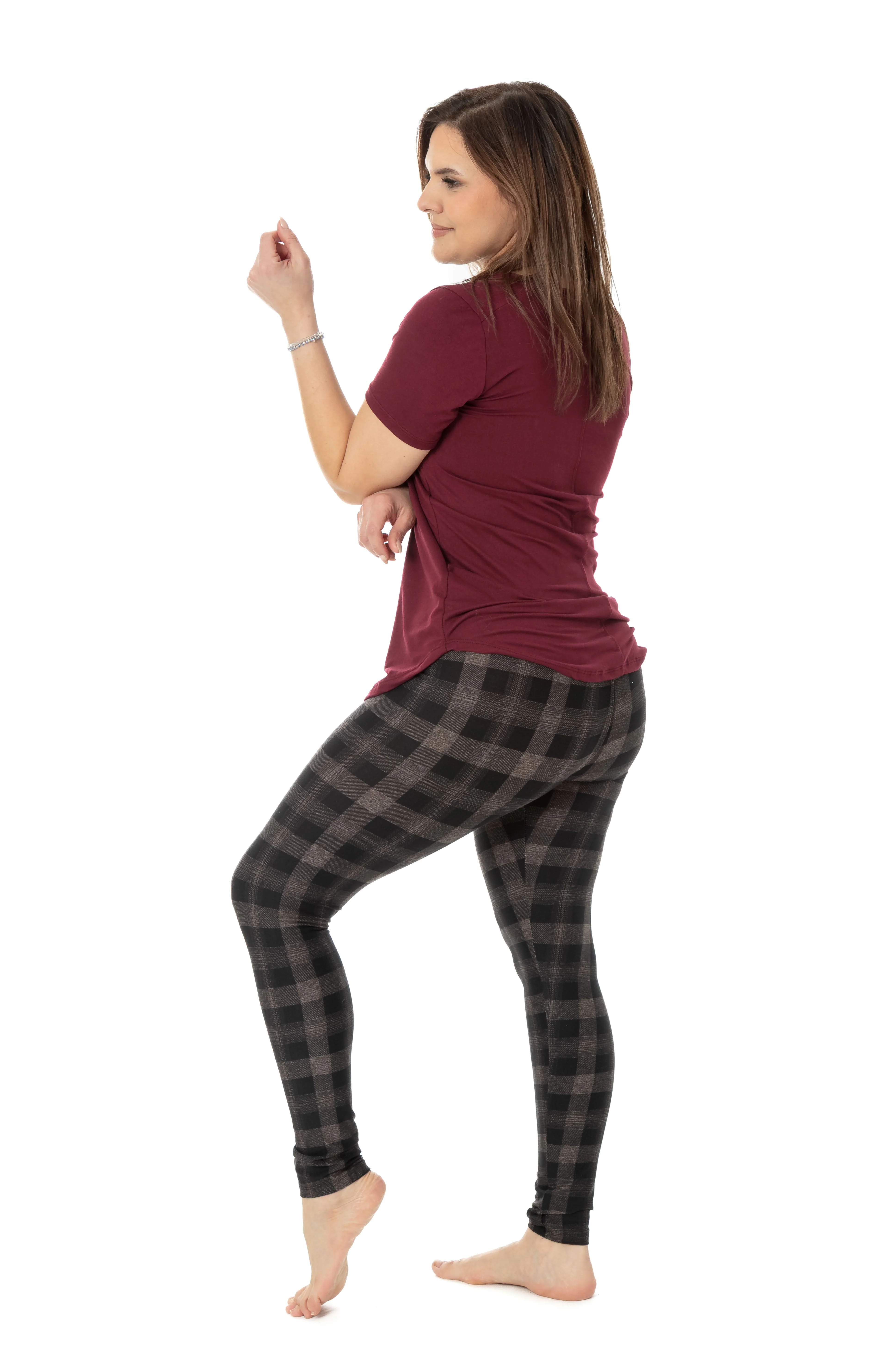 Irish Squares - All Season Leggings - Image 3
