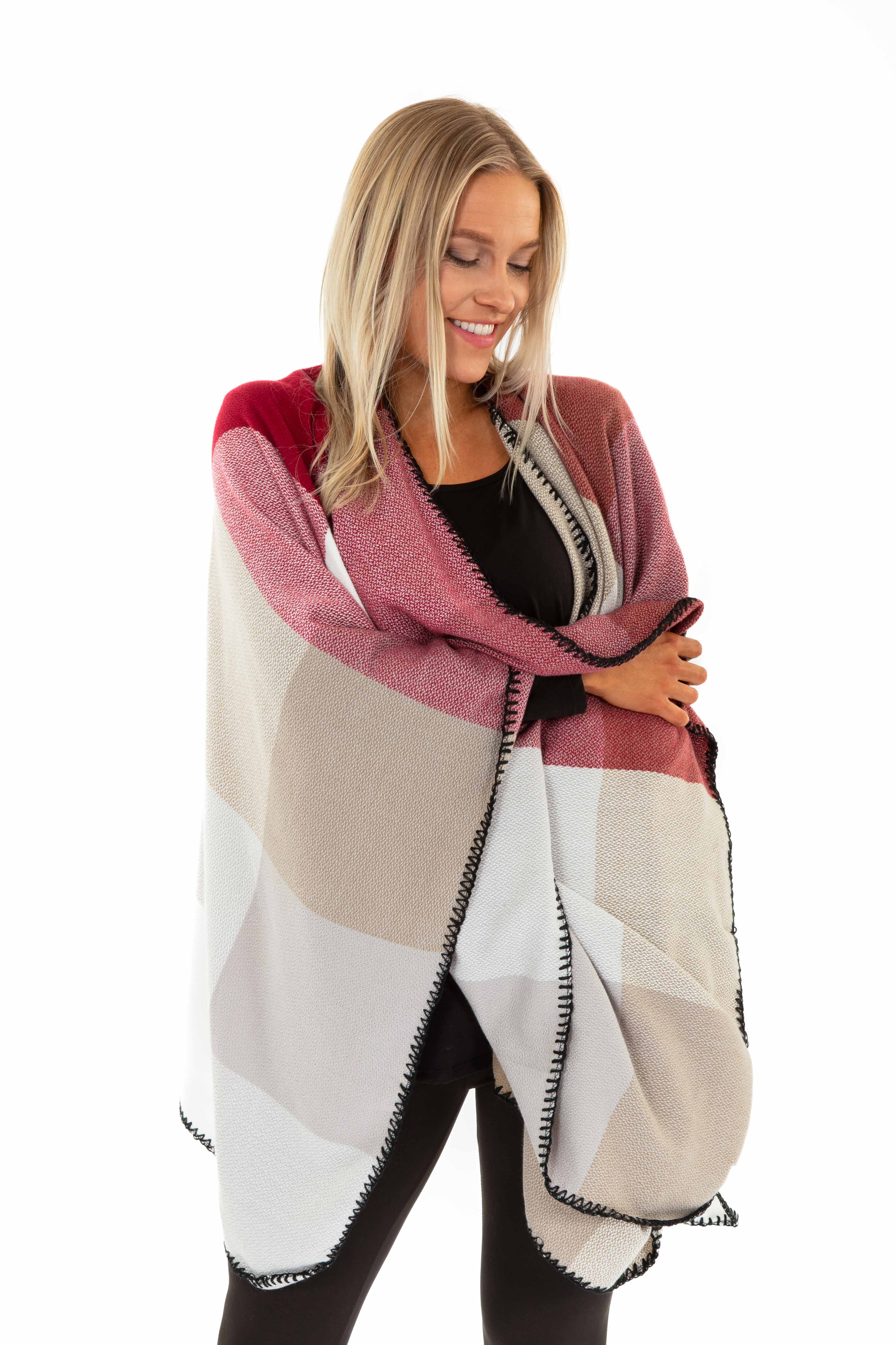 Karin - Poncho Scarf - Image 3
