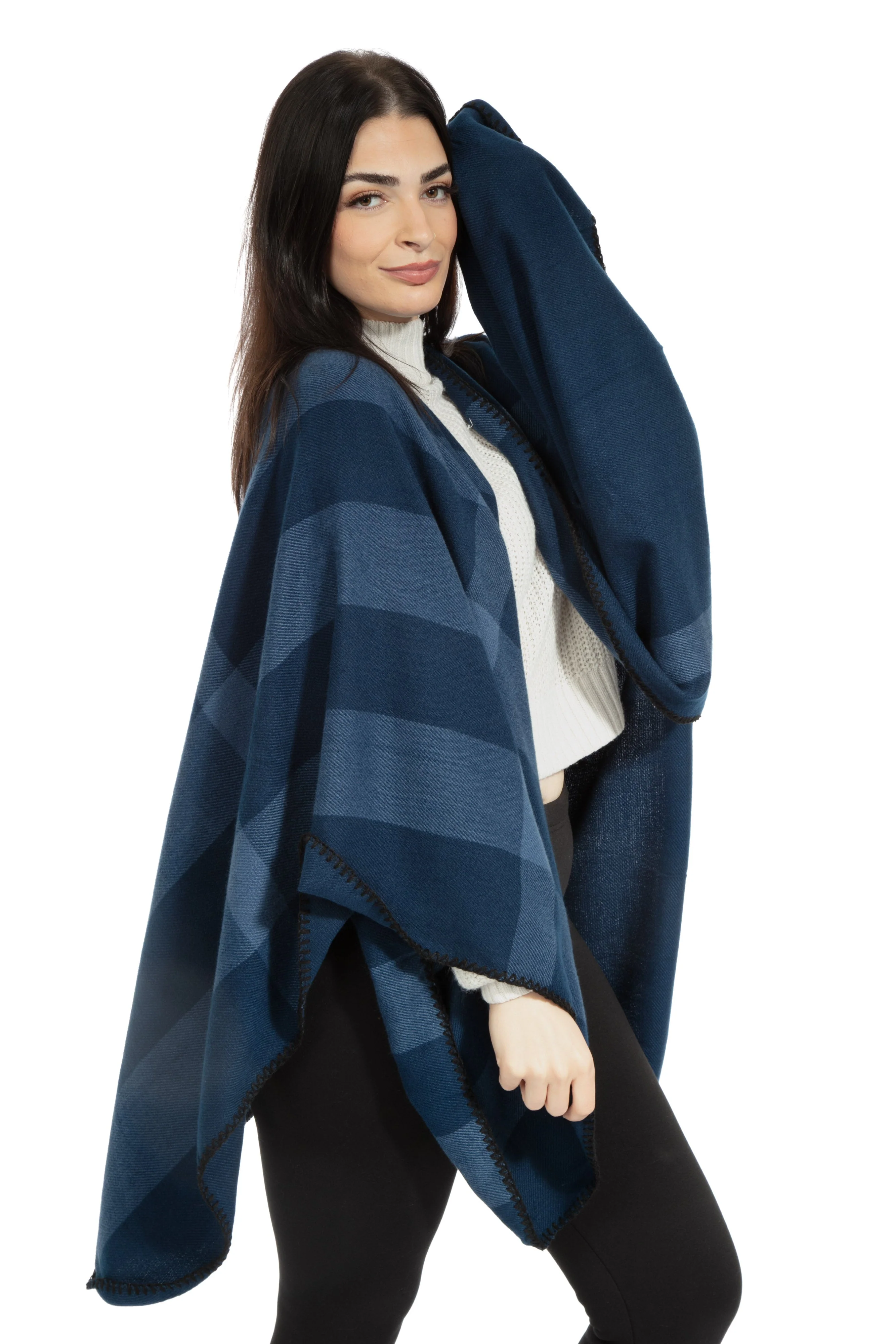 Naila - Poncho Scarf - Image 4