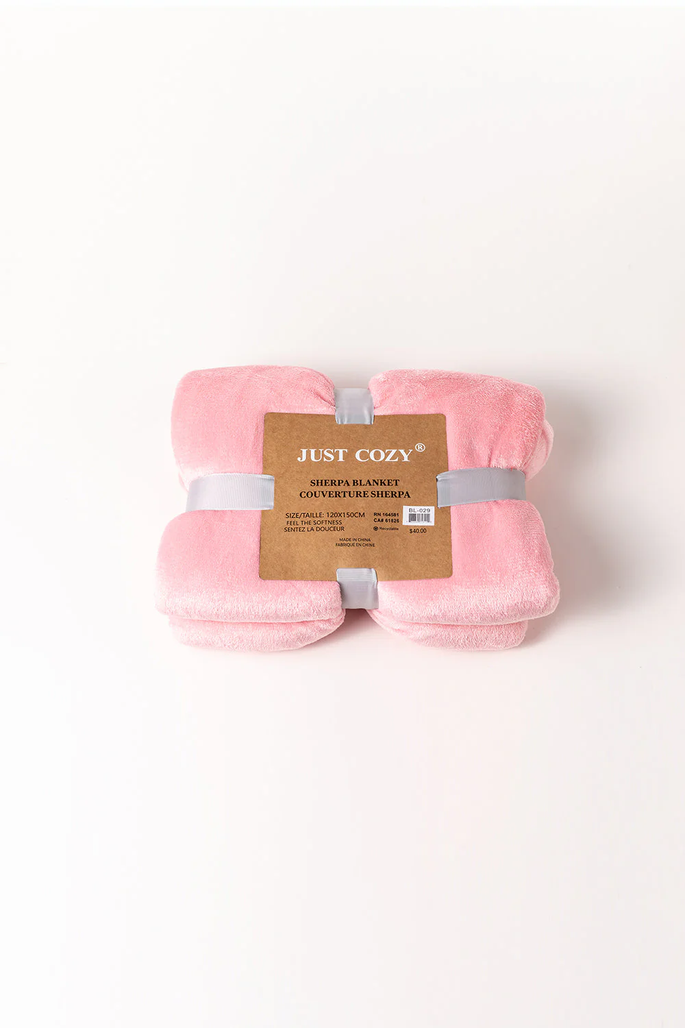 Pink - Sherpa Blanket - Image 5