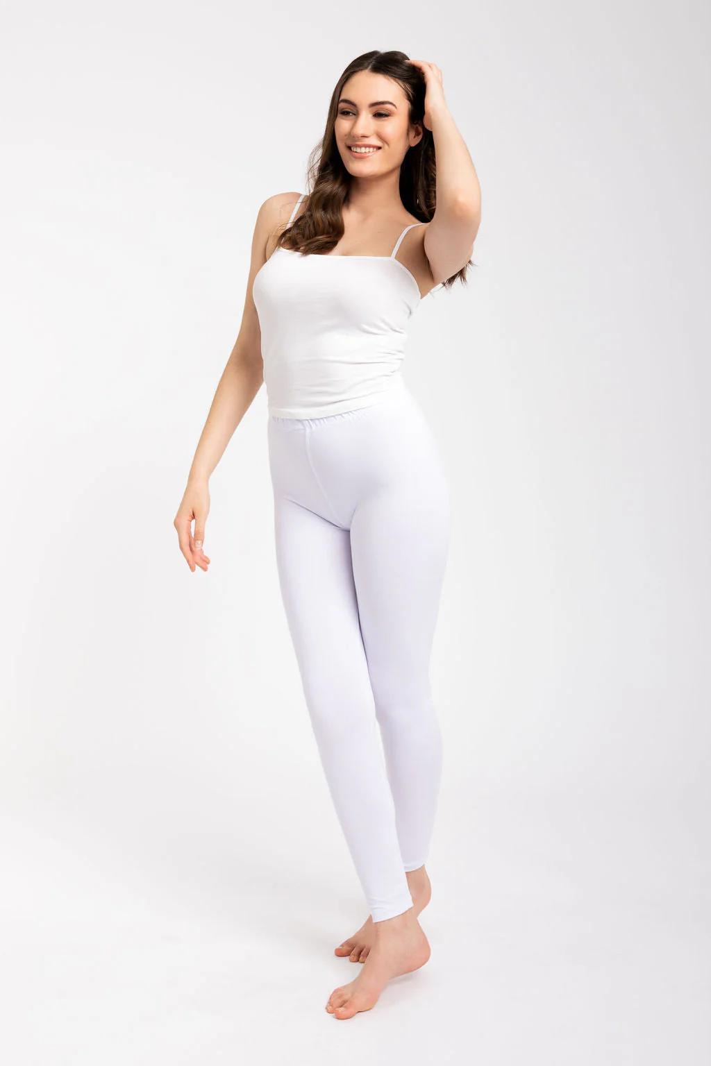 White - All Season Leggings - Image 4