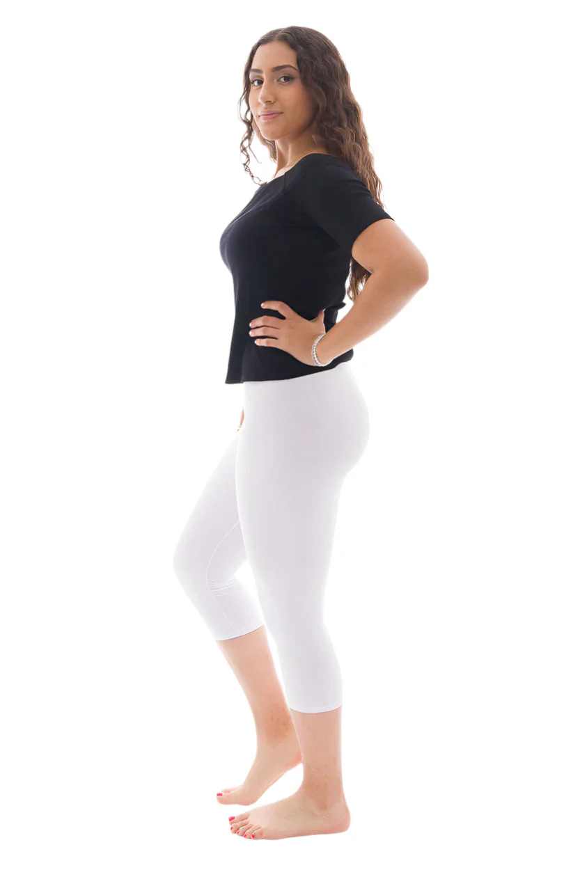 White - Capris - Image 8