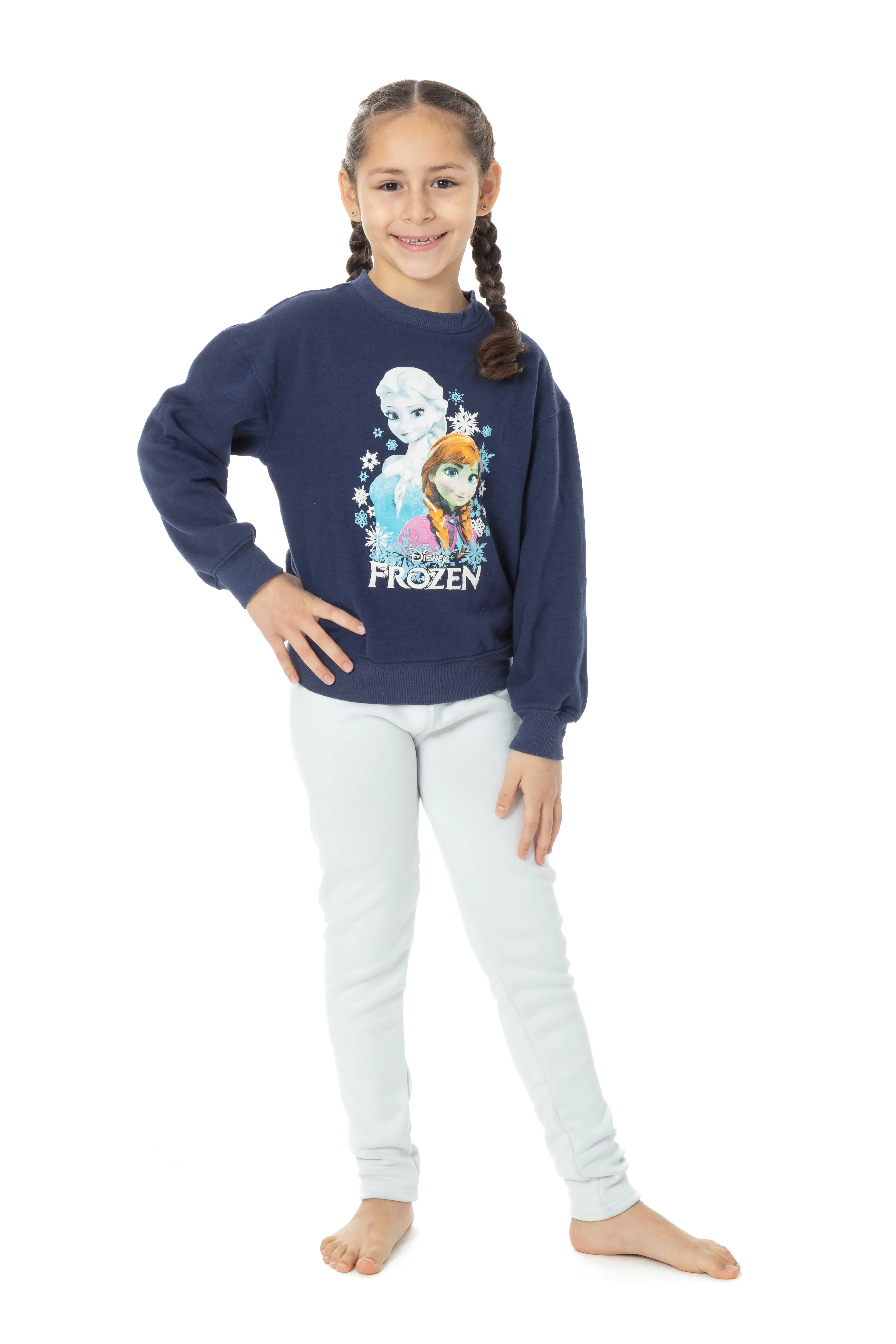 White Kid's - Cozy Lined Leggings - Image 3