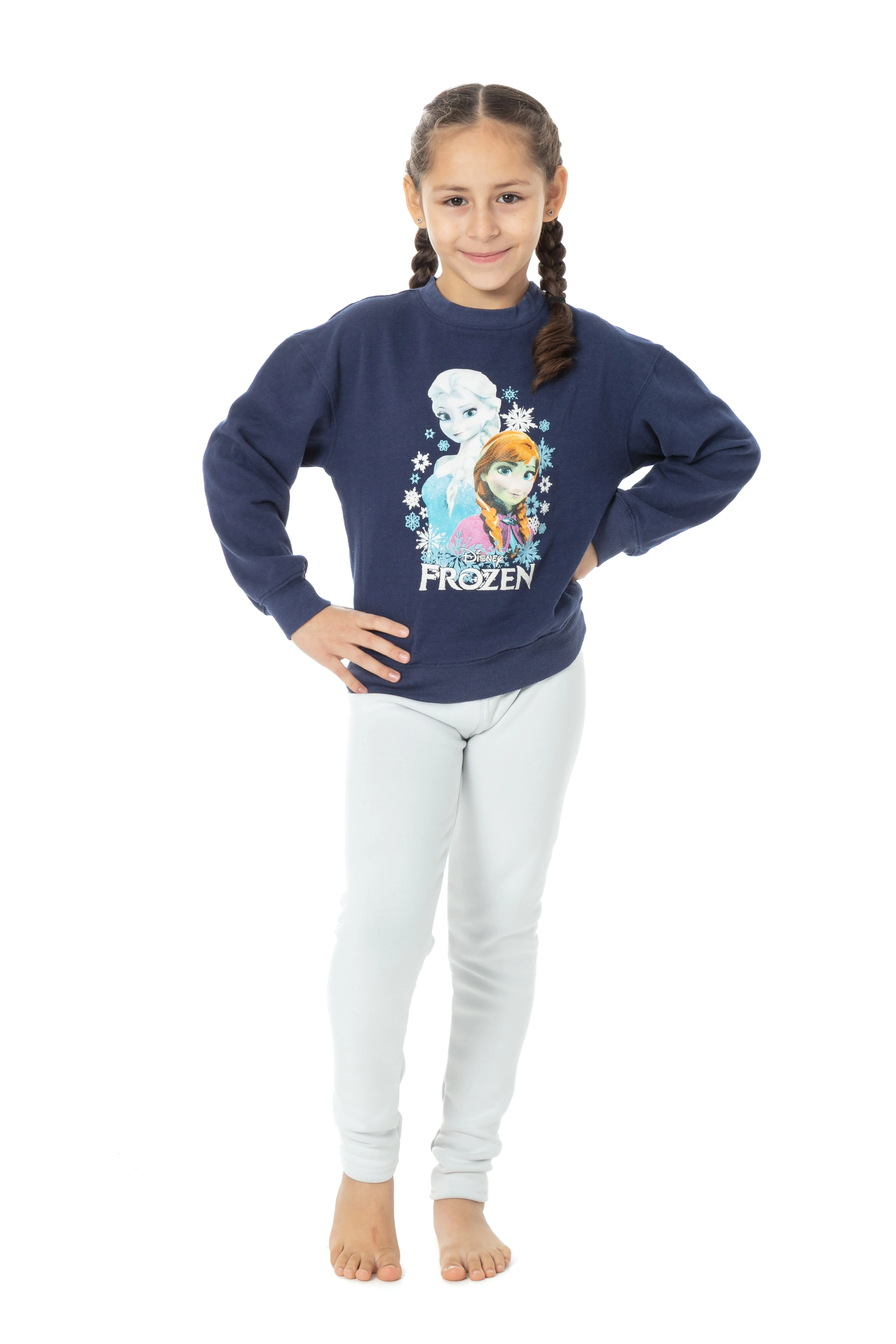 White Kid's - Cozy Lined Leggings - Image 4